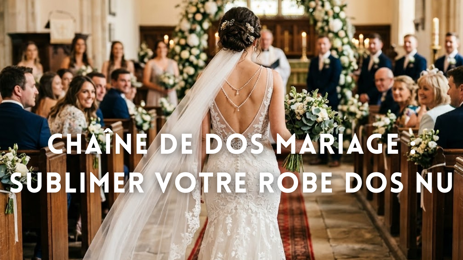 Chaîne de Dos Mariage : Guide Complet pour Robe Dos Nu