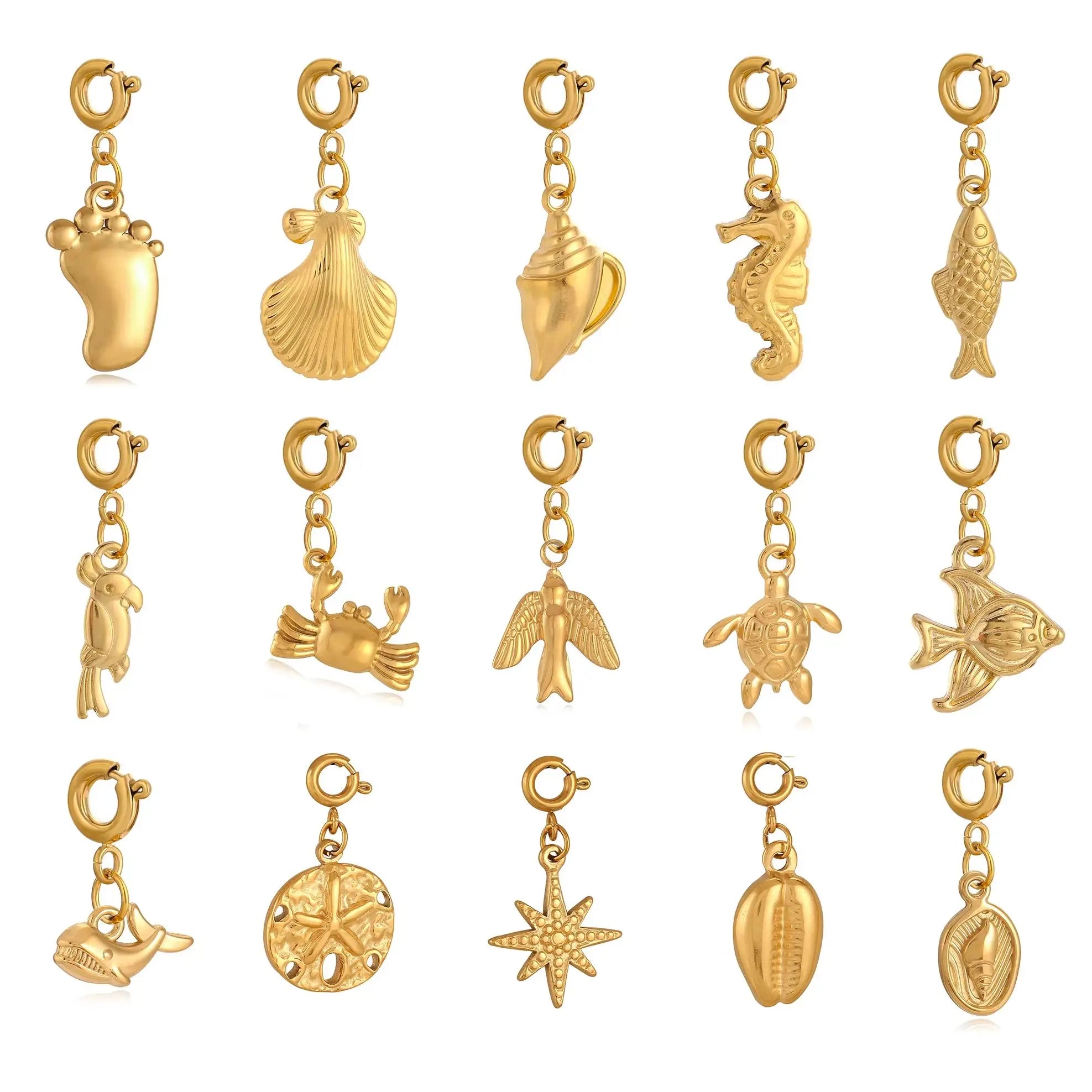 Gold Charms
