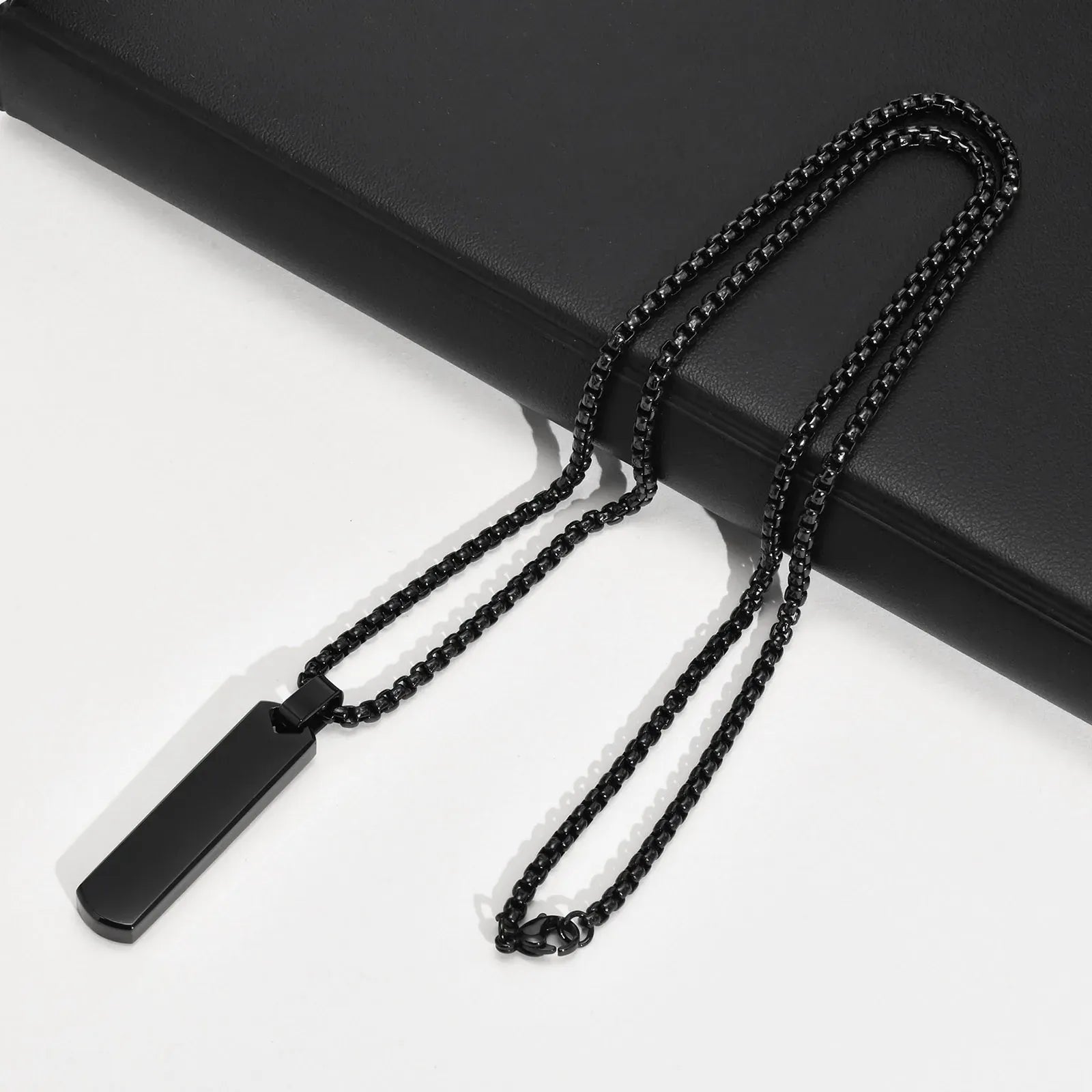 Silver Mens Necklace Pendants Personalized