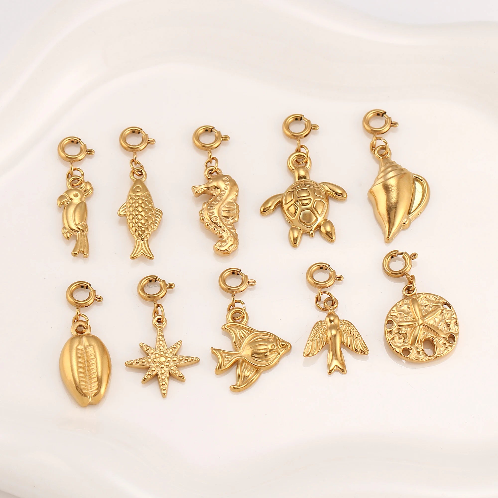 Gold Charms