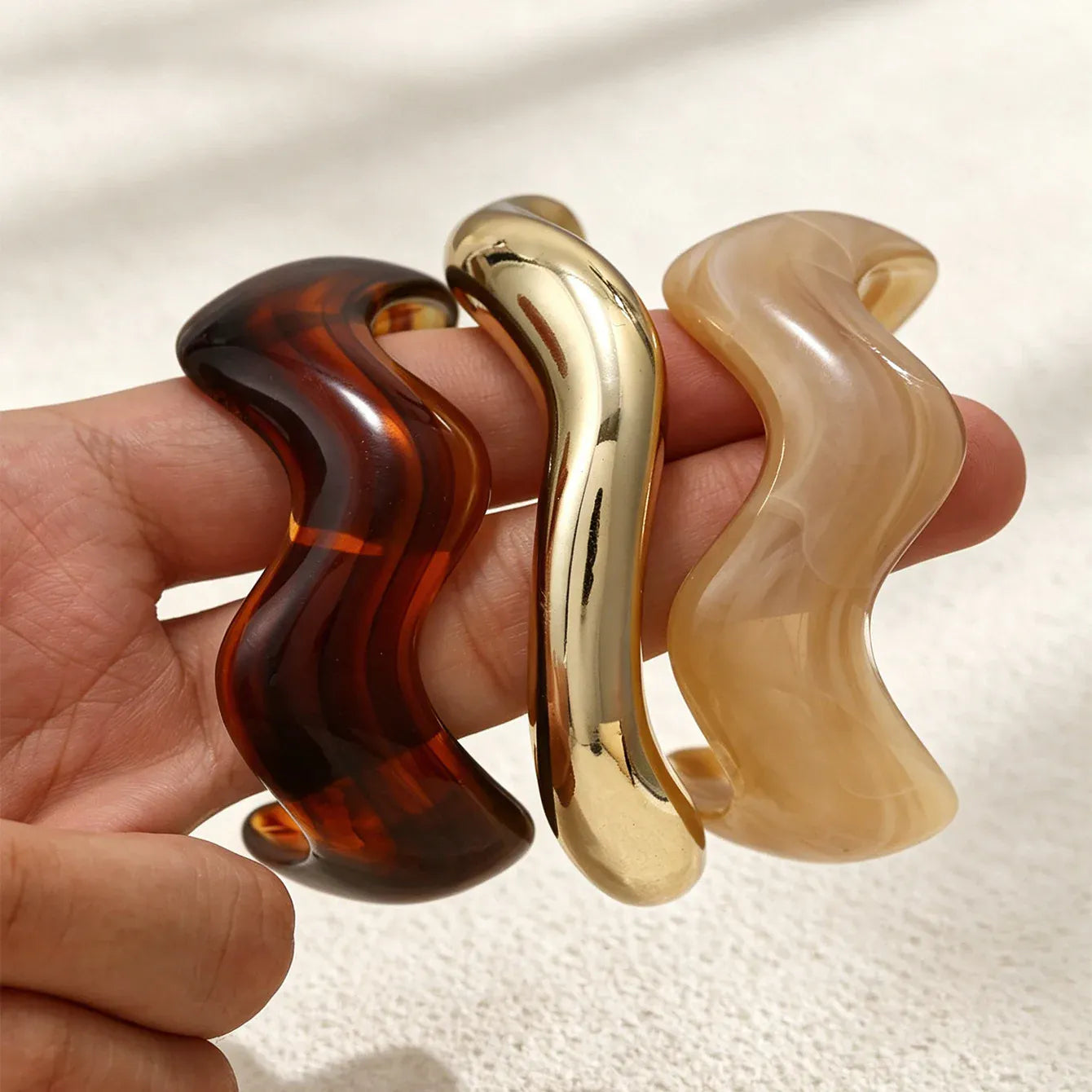 Resin Bangle Bracelets