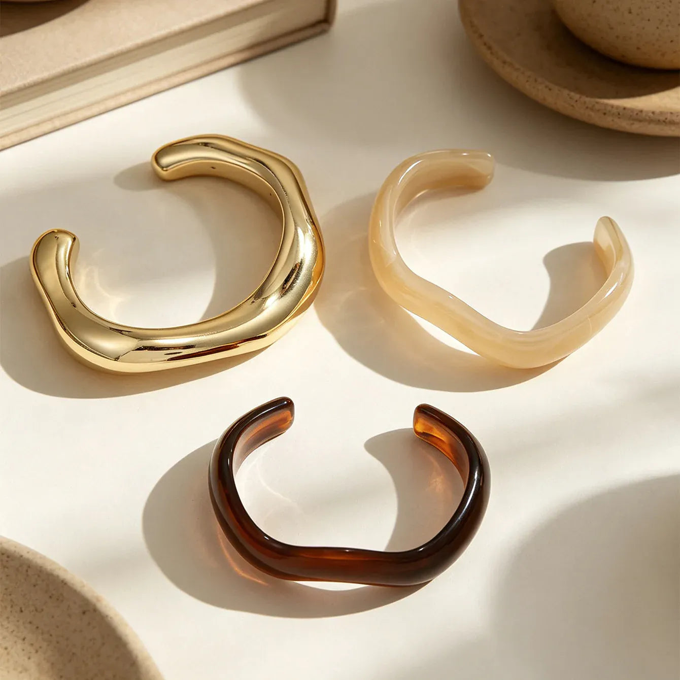 Resin Bangle Bracelets