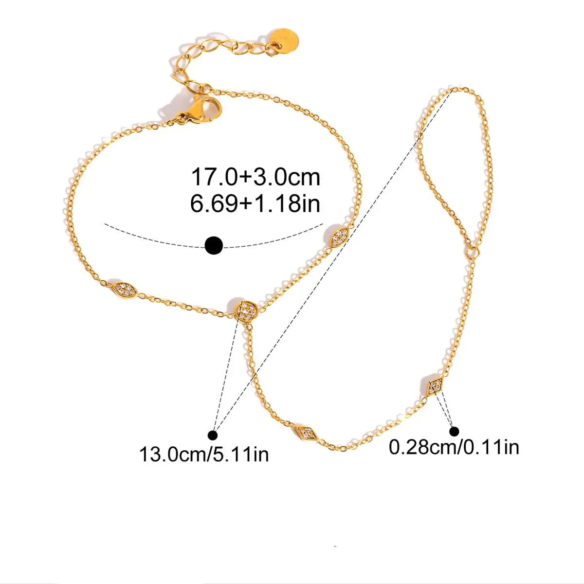Gold Hand Bracelet for Women