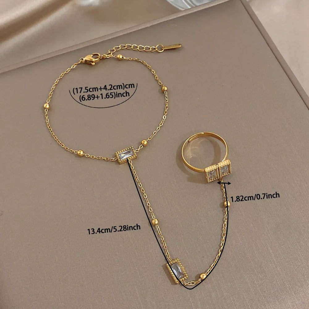 Womens Hand Chain Bracelet