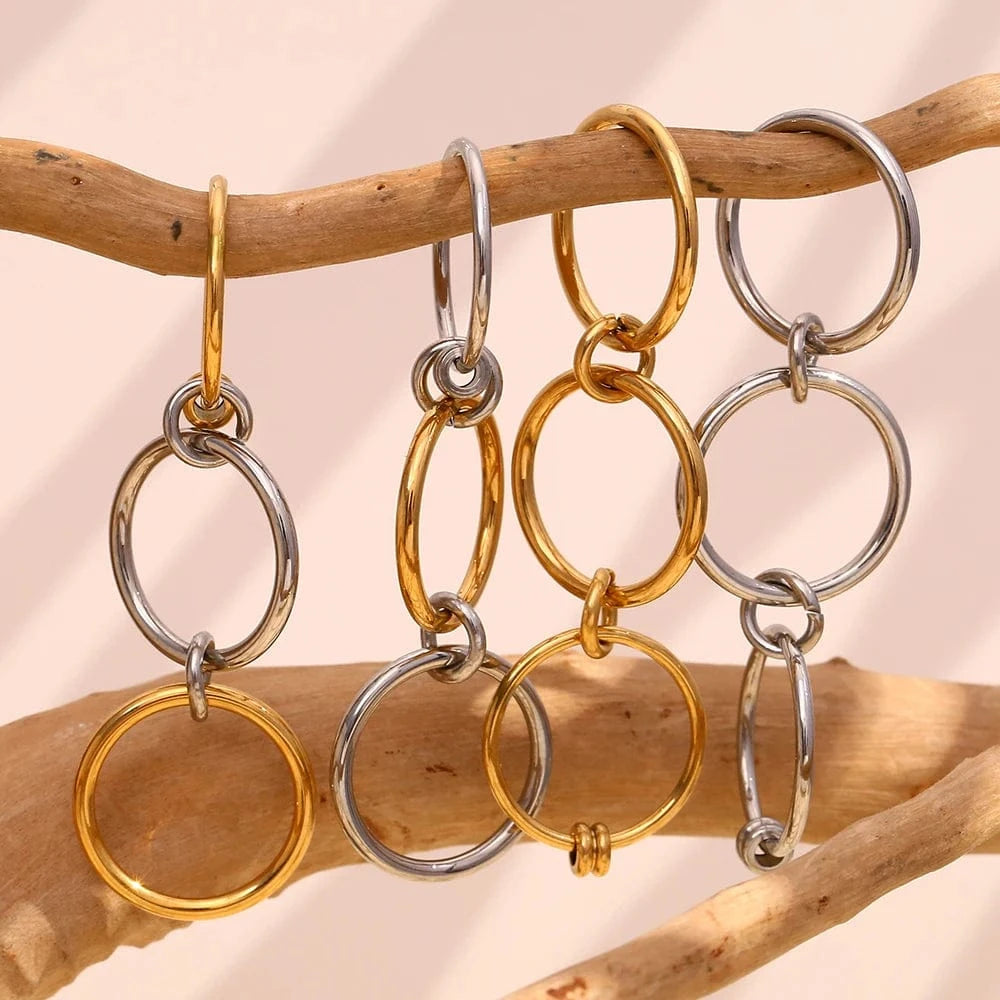 Bague 3 Anneaux Entrelacés