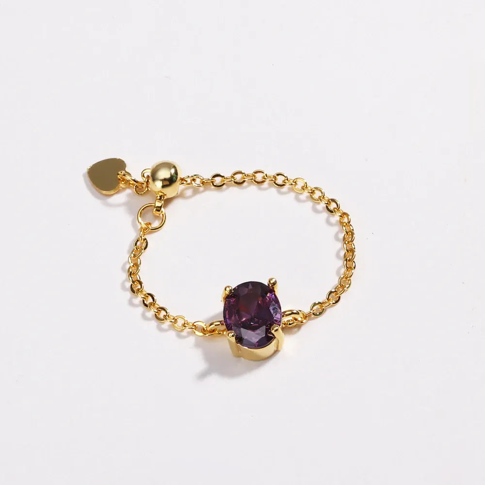 Bague Ajustable Chaine