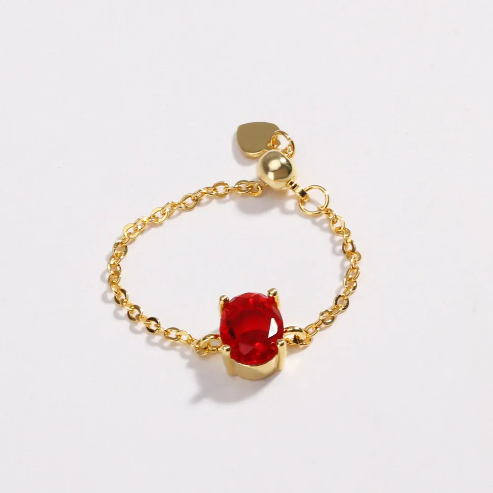 Bague Ajustable Chaine