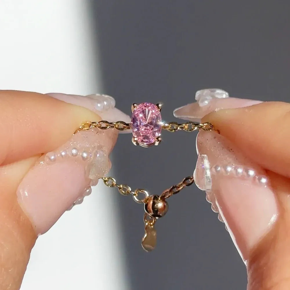 Bague Ajustable Chaine
