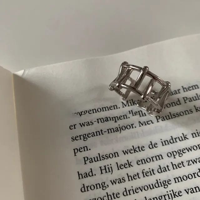 Bague Argent Moderne