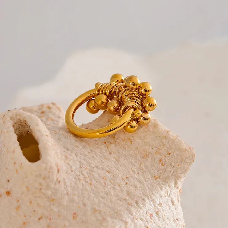 Bague avec Pendentif Boule