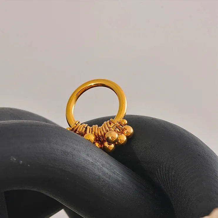 Bague avec Pendentif Boule