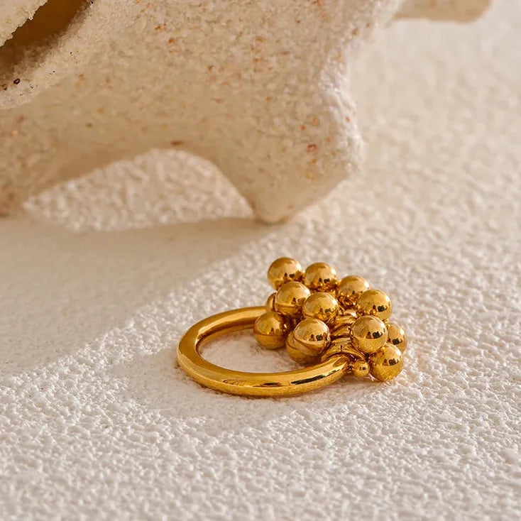 Bague avec Pendentif Boule