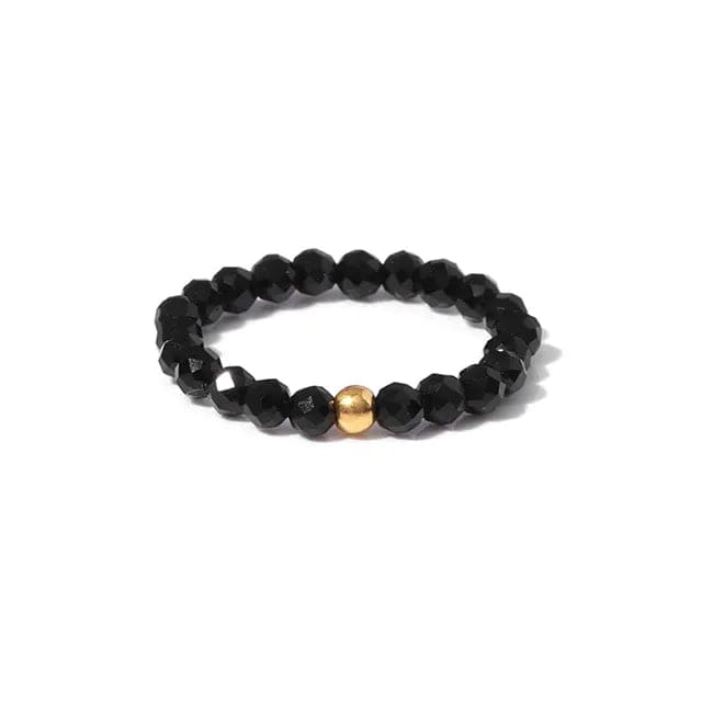 Bague avec Perle de Couleur