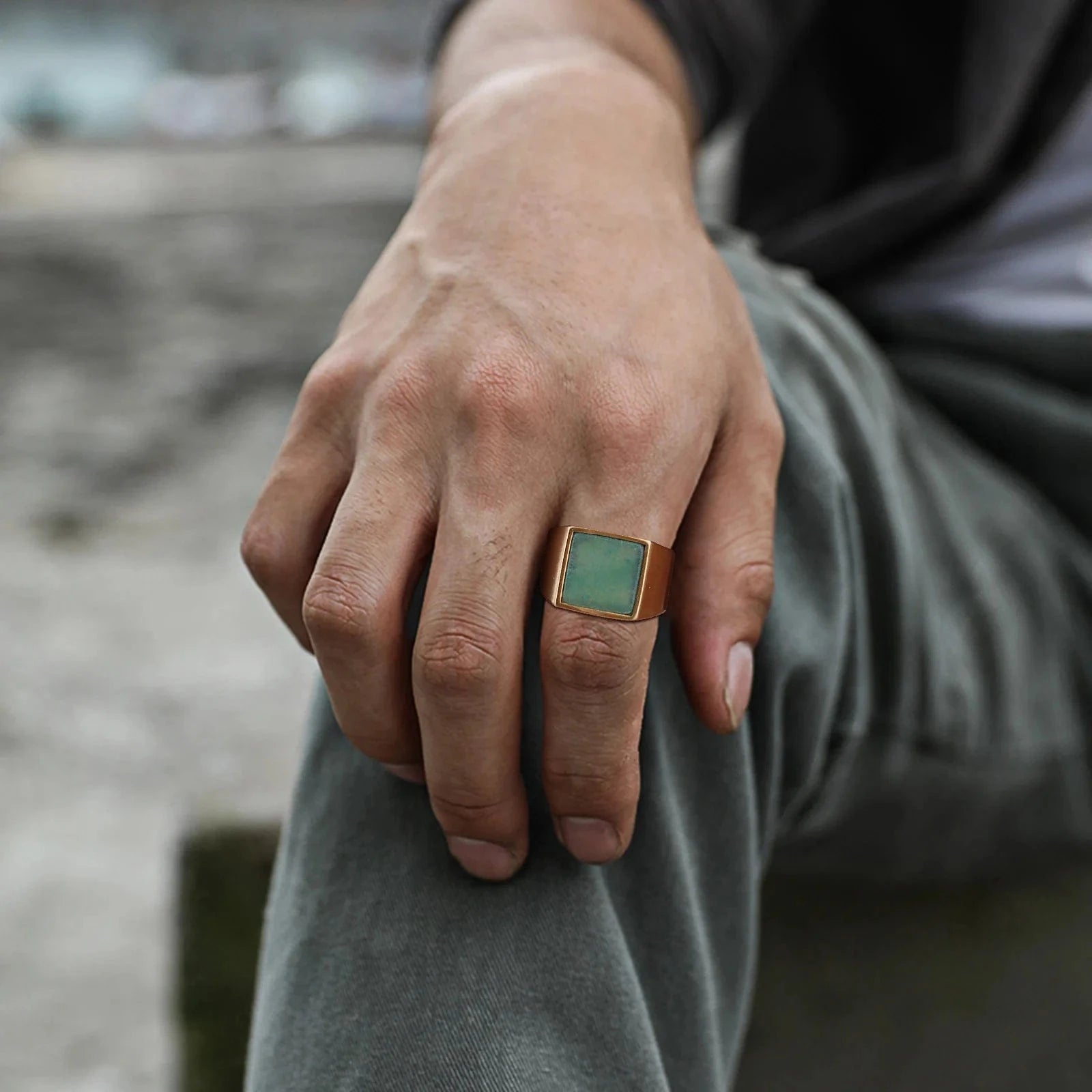 Bague avec Pierre Homme