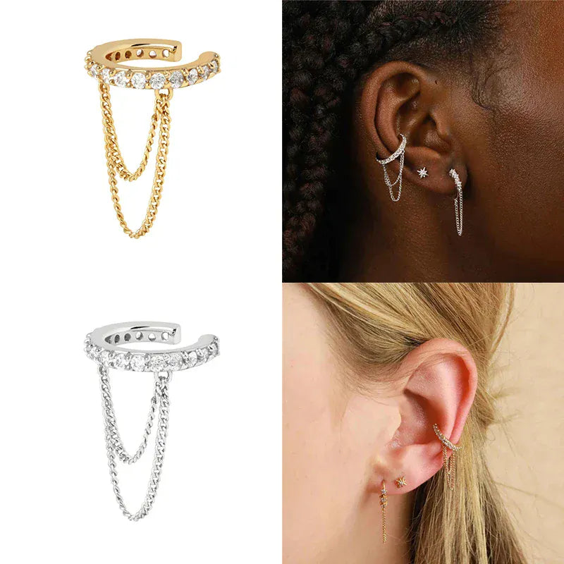 Bague d'Oreille avec Chaine
