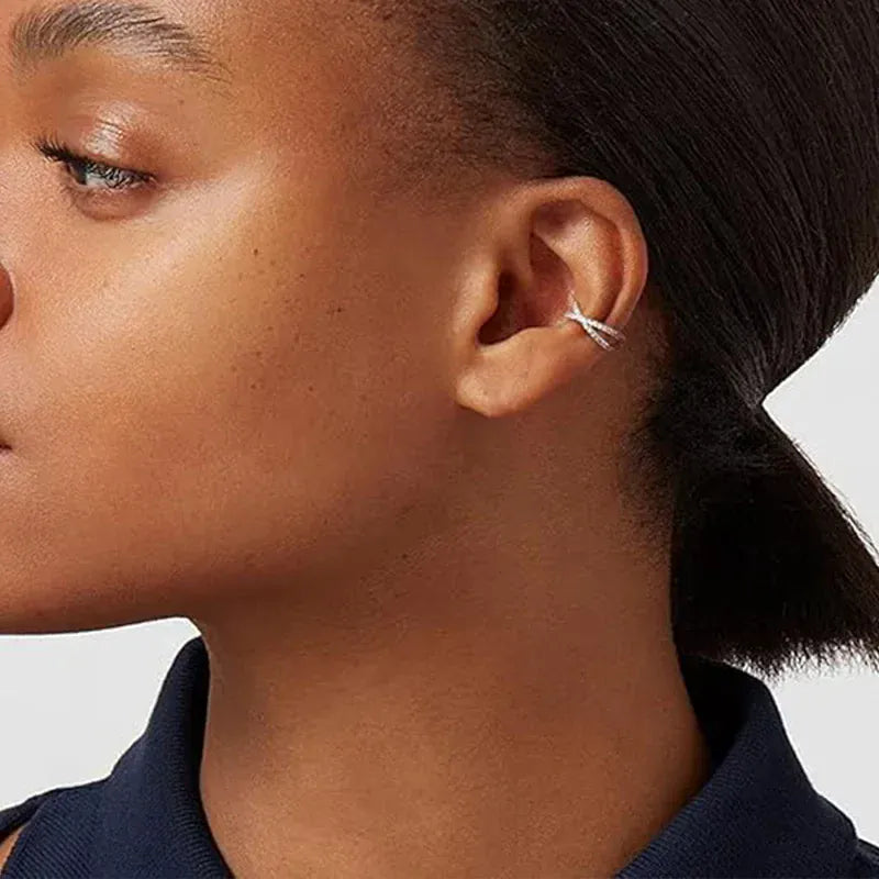 Bague d'Oreille Croisée