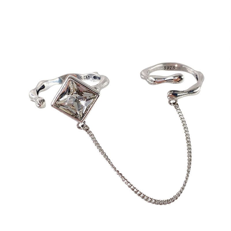 Bague Double Phalange Chaine