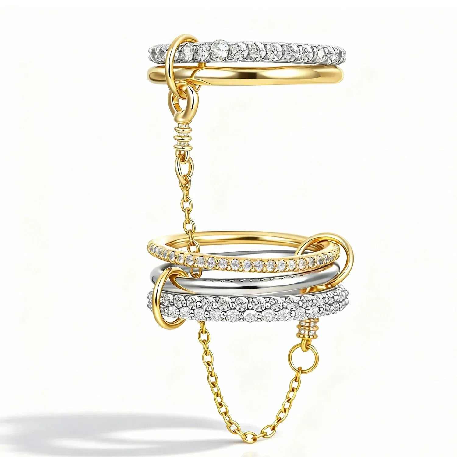 Bague Empilable Chaine