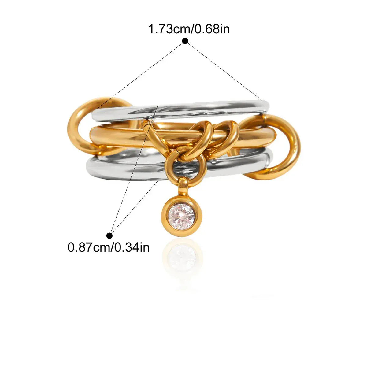 Bague Empilable Pampille