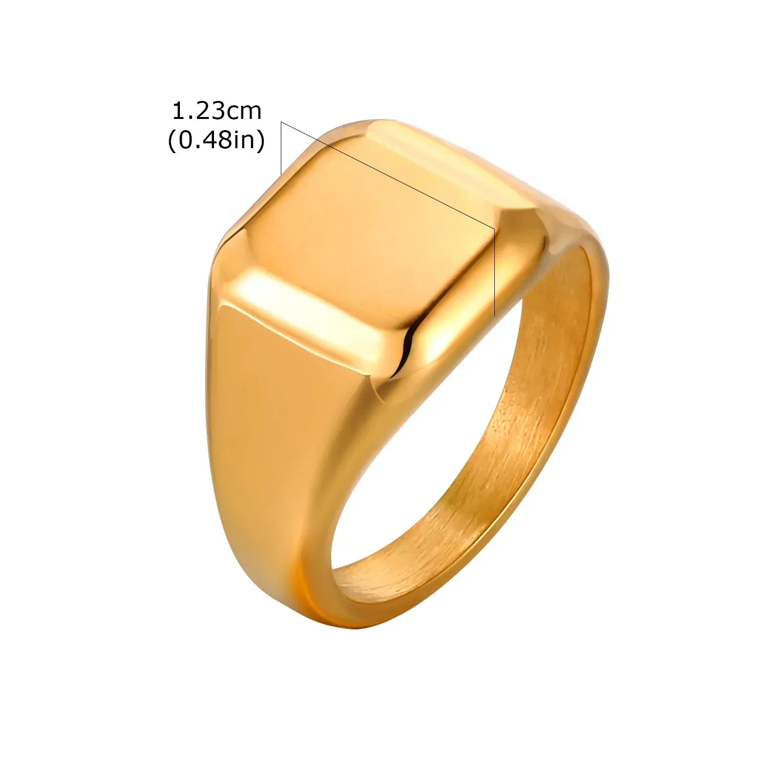 Bague en Acier Inoxydable Homme