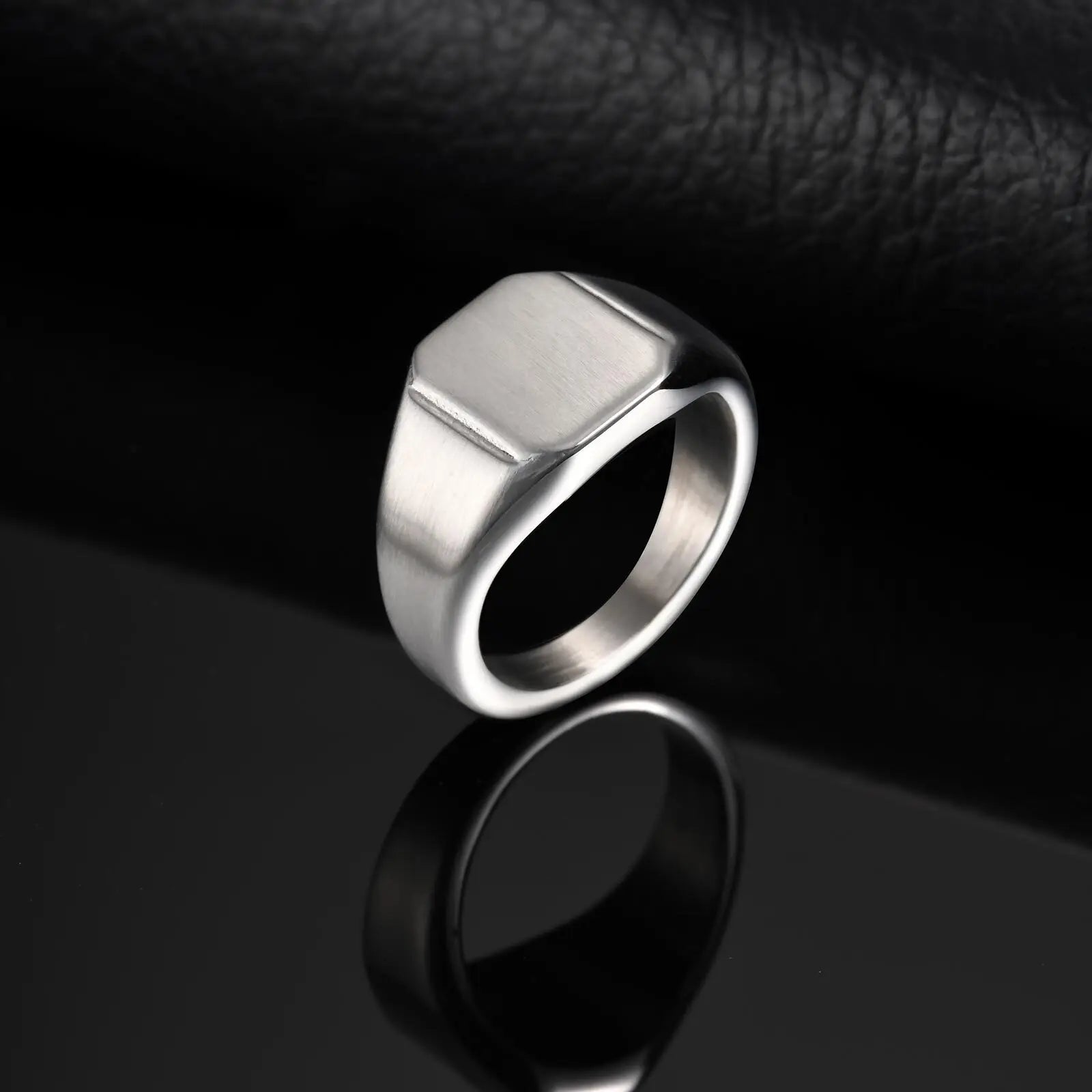 Bague en Acier Inoxydable Homme