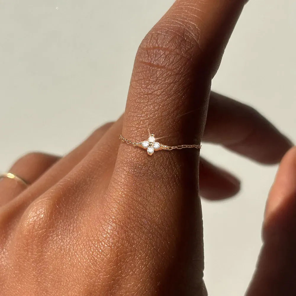 Bague Fine Chaine