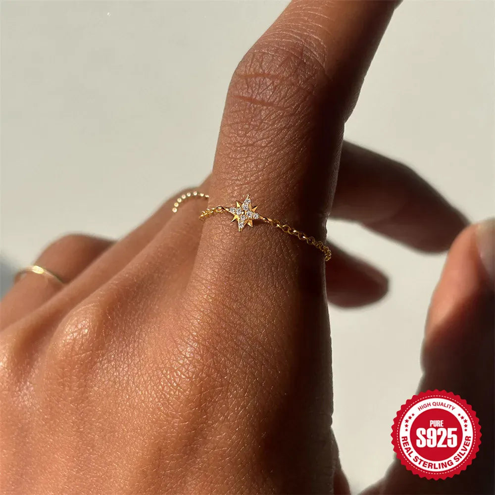 Bague Fine Chaine