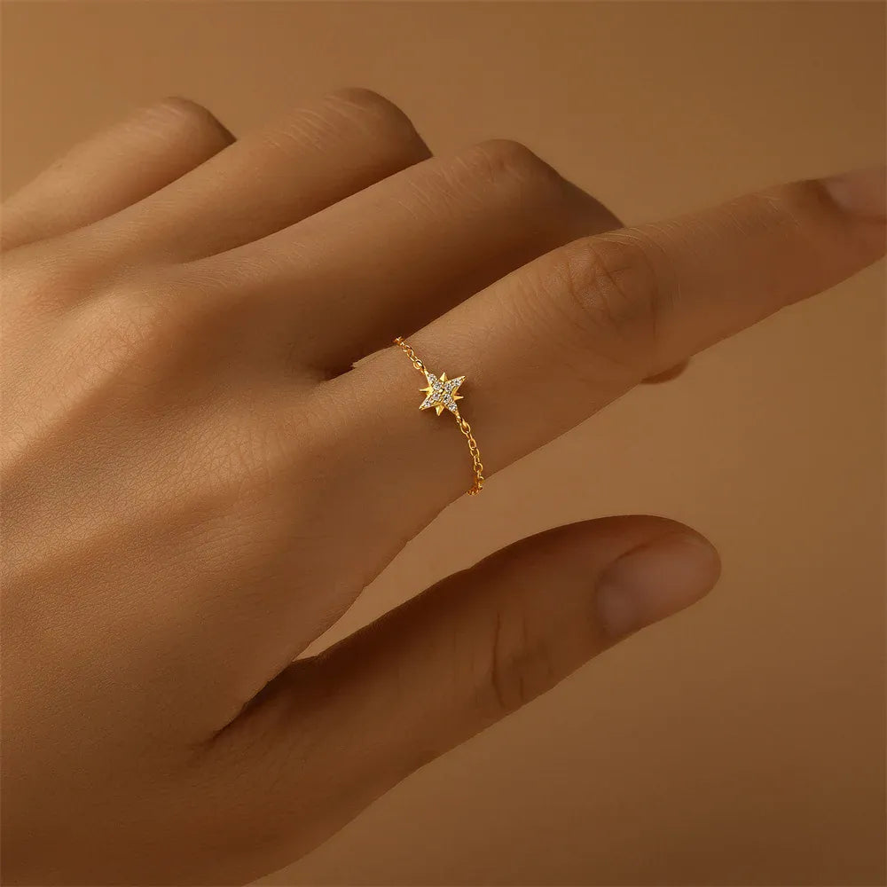 Bague Fine Chaine