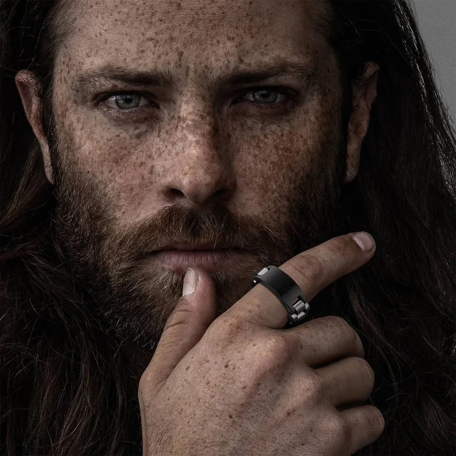 Bague Gourmette Homme