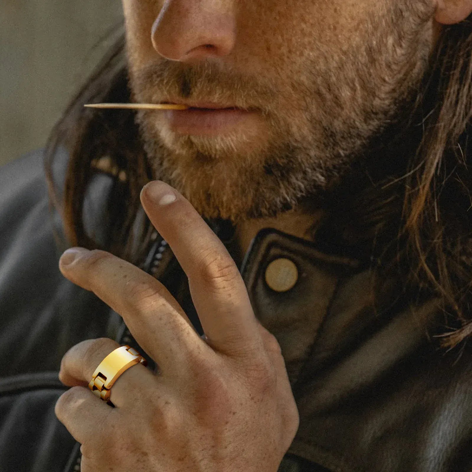 Bague Gourmette Homme