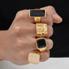 Bague Homme Doré