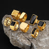 Bague Homme Doré