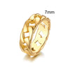 Bague Homme Doré