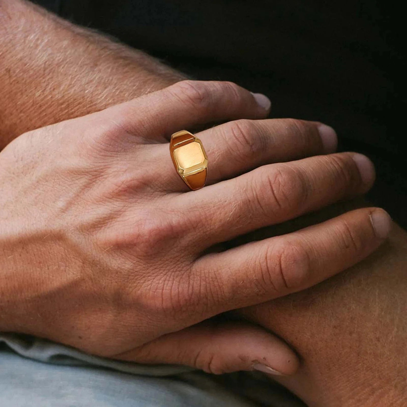Bague Homme Or Chevaliere