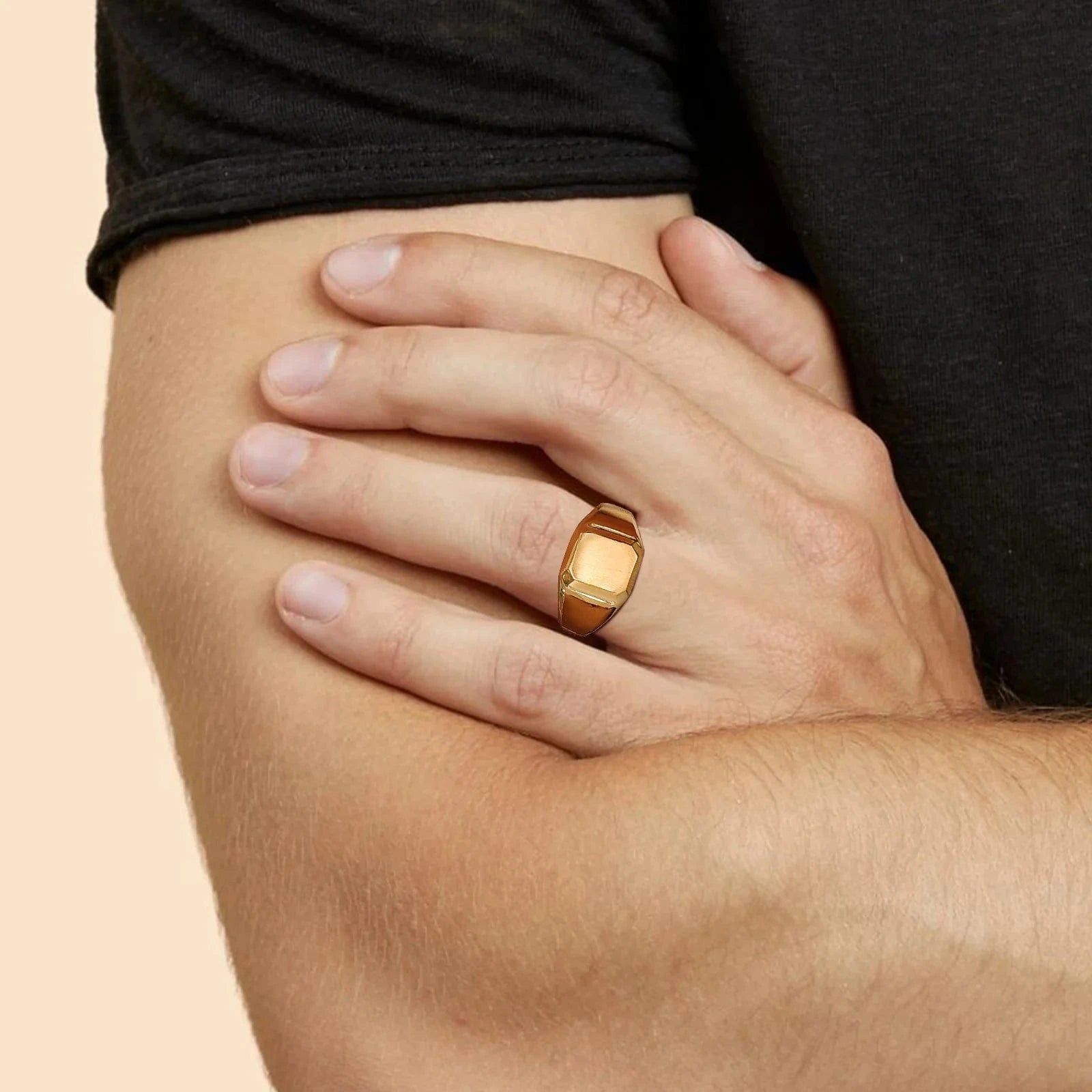 Bague Homme Or Chevaliere