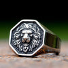 Bague Homme Or Lion