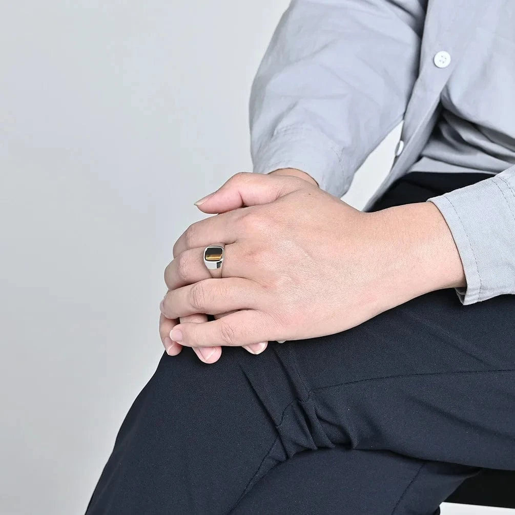 Bague Homme Pierre