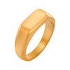 Bague Or Pierre Rouge Homme