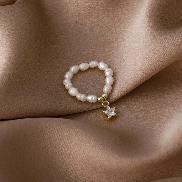 Bague Pampille avec Perle