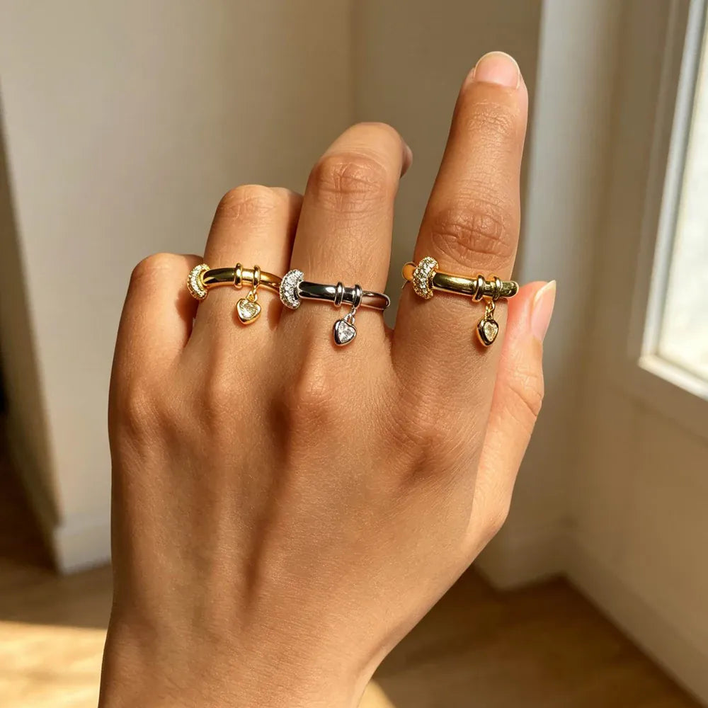 Bague Pampille Or Coeur