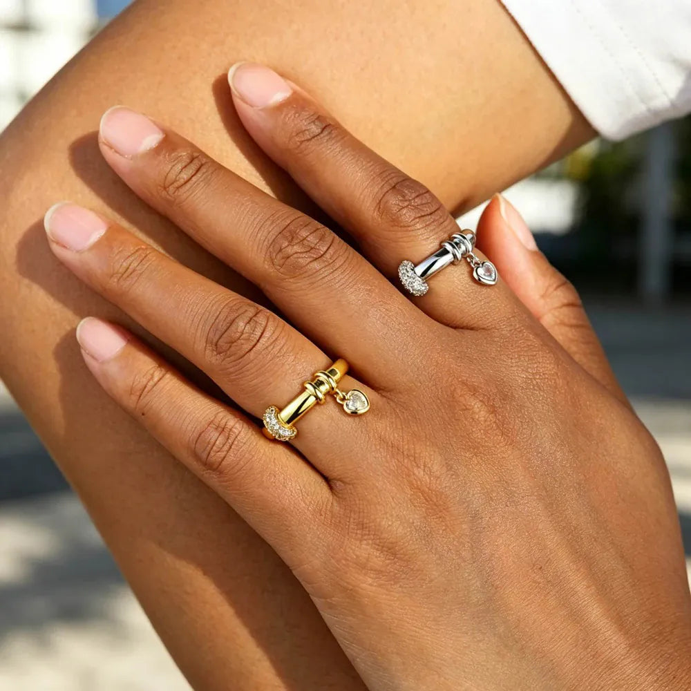 Bague Pampille Or Coeur