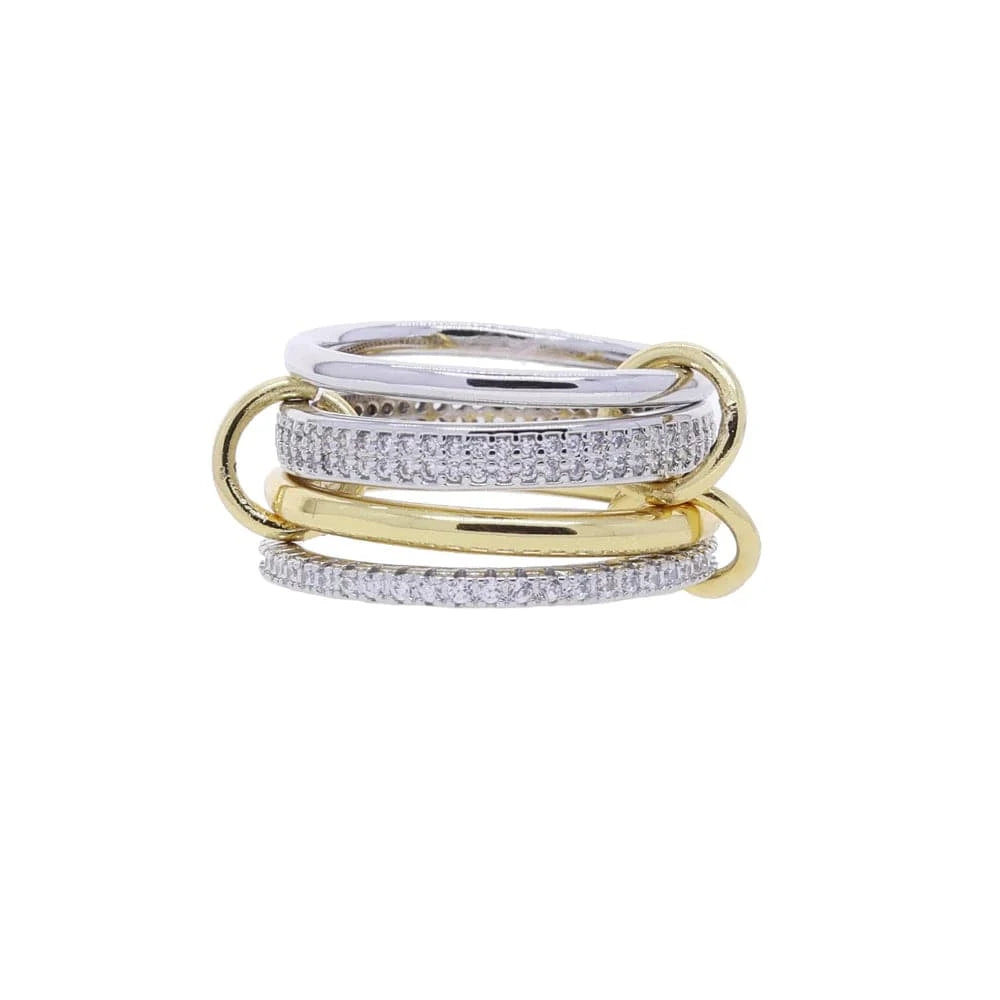 Bagues Fines à Accumuler