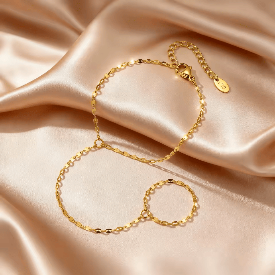 Bijou de main en or