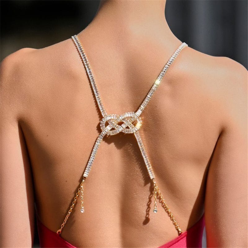 Bijou mariée avec bretelle