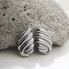 Boucle d&#39;Oreille Acier Inoxydable