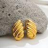Boucle d&#39;Oreille Acier Inoxydable
