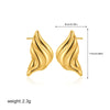 Boucle d&#39;Oreille Acier Inoxydable