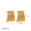 Boucle d&#39;Oreille Acier Inoxydable