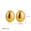 Boucle d&#39;Oreille Acier Inoxydable