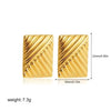 Boucle d&#39;Oreille Acier Inoxydable